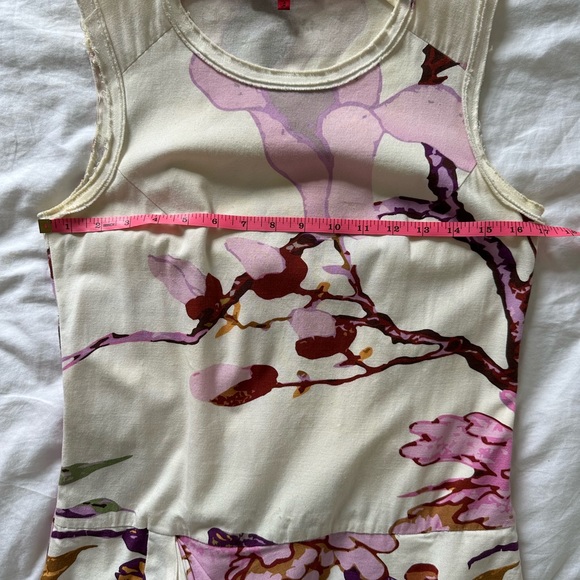 Vivienne Tam cherry blossom sleeveless sheath dress, Size 4 āØpockets⨠- Picture 6 of 13
